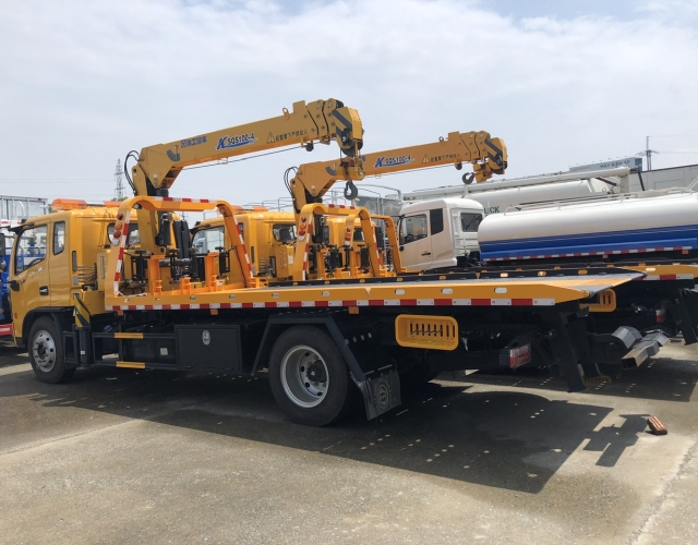 Xe cứu hộ Dongfeng D8 3 chức năng – sàn trượt, càng kéo & cẩu XCMG 4 tấn (đời 2026) – Thông số & báo giá