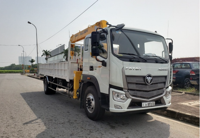 xe tải cẩu Thaco Auman C160