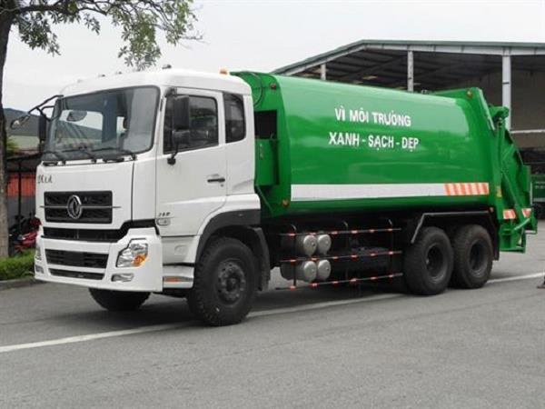  Báo giá Dongfeng 3 chân Xe cuốn ép chở rác 22 khối