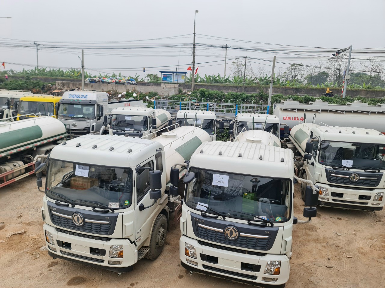 Dongfeng téc nước 14 khối