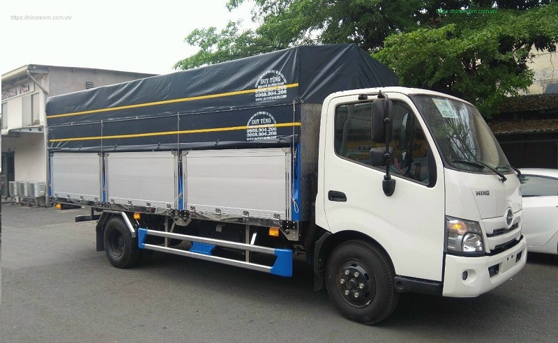 Báo giá Hino XZU 720l thùng mui bạt