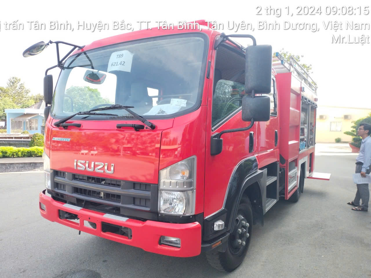 Isuzu FVR34LE4A chữa cháy