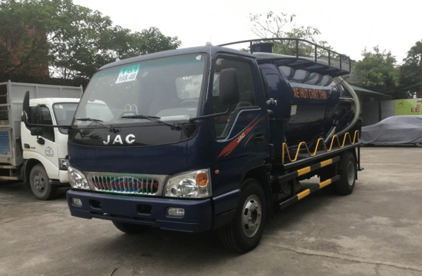 Xe hút chất thải JAC 06 khối