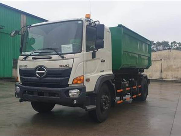 Xe Hino FG Thùng Chở Rác Rời 14 Khối Giải Pháp Vệ Sinh Môi Trường Hiệu Quả