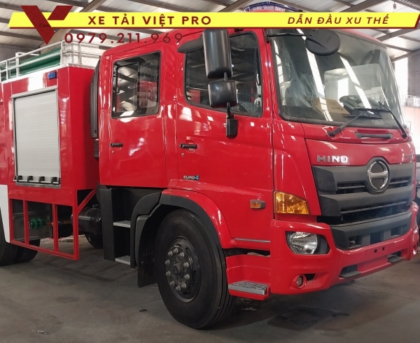 Báo giá xe Hino FG cứu hỏa chữa cháy mới nhất hiện nay 2024