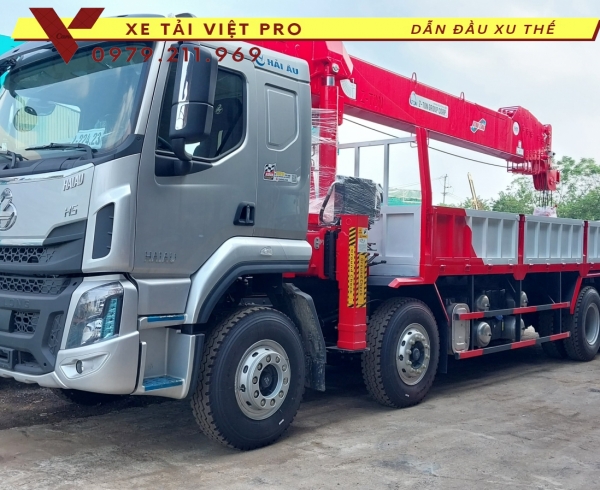 Xe tải Chenglong gắn cẩu Atom 15 tấn, Thông số và báo giá