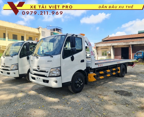 Báo giá mới nhất xe cứu hộ sàn trượt Hino XZU730L tại Việt Nam