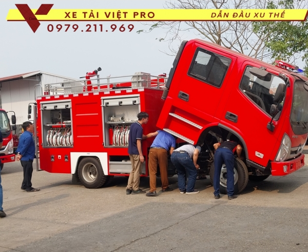 Báo giá xe Ollin S700 cứu hỏa mới nhất hiện nay