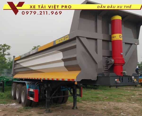 Báo giá sơ mi rơ mooc ben Sinotruck mới nhất năm 2024