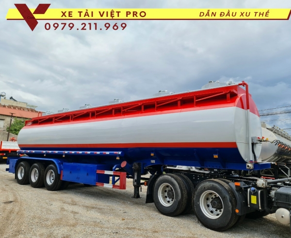 Báo giá sơ mi rơ mooc téc xăng dầu 3 trục mới nhất hiện nay