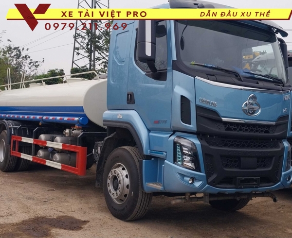 Báo giá mới nhất Xe tải Chenglong 3 chân téc chở nước