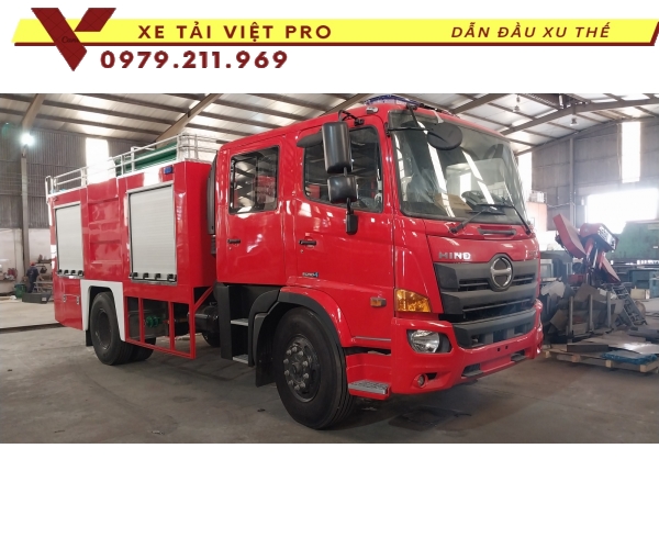 Báo giá xe Hino FG cứu hỏa chữa cháy mới nhất hiện nay 2024