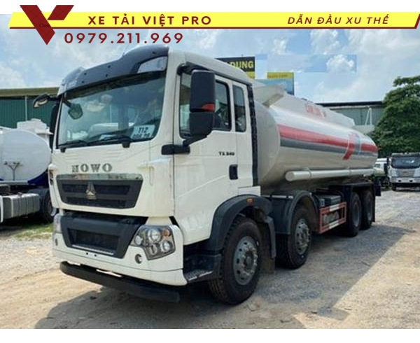 Xe Howo téc chở xăng dầu 23 khối Đặc điểm và đánh giá