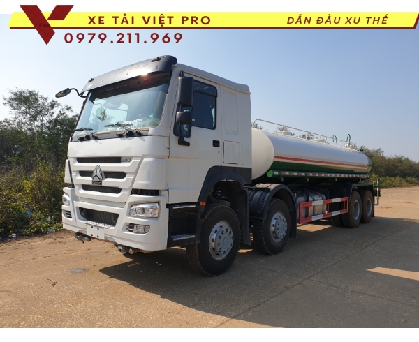 Xe Tải Howo Téc Nước 16 Khối