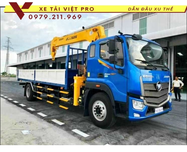 Xe tải Auman C160 gắn cẩu Soosan 5 tấn, xe tốt, cẩu chất lượng, giá hợp lý