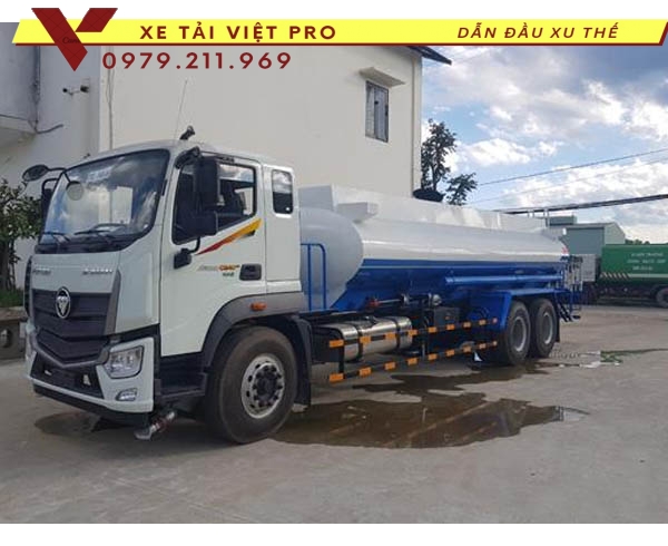 Auman Xe phun nước rửa đường 15 khối