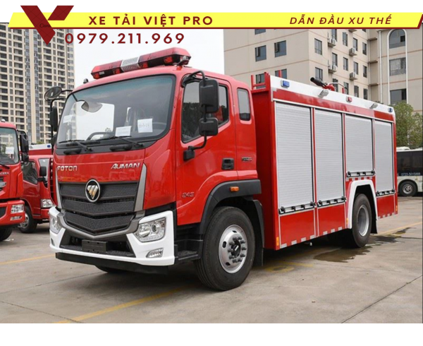 Báo giá xe cứu hỏa Auman C160 mới nhất hiện nay