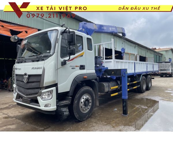 Auman C240 gắn cẩu Tadano 5 tấn đánh giá xe