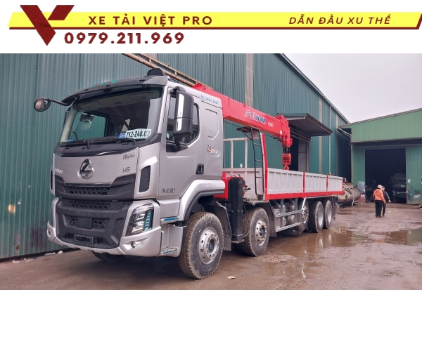 CHENGLONG 5 chân gắn cẩu KANGLIM 12 tấn