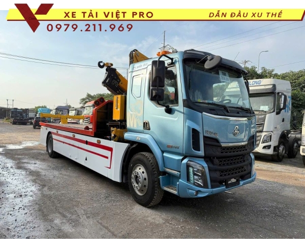 Chenglong M3 Cứu Hộ Càng Kéo Gắn Cẩu Gập 6.3 Tấn