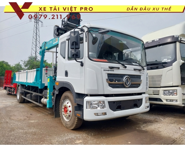 Xe Dongfeng D11 gắn cẩu Hyundai 7 tấn giá rẻ chất lượng cao, báo giá mới nhất