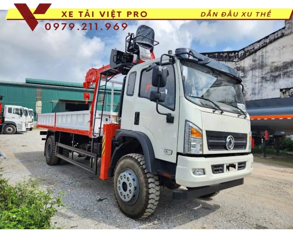 Xe tải Dongfeng (4X4) gắn cẩu Kanglim 5T