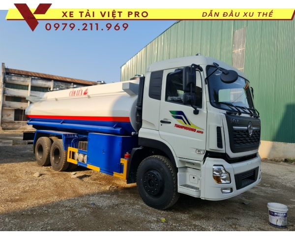 Thông số kỹ thuật xe tải Dongfeng 3 chân téc chở xăng dầu