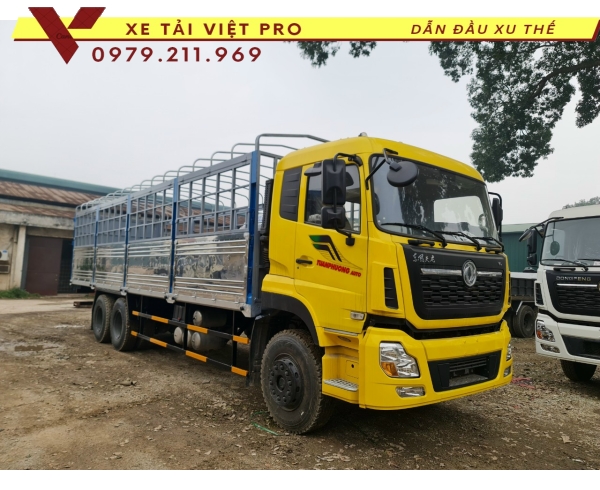 Giá Xe Dongfeng 3 chân tải thùng mui bạt mới nhất
