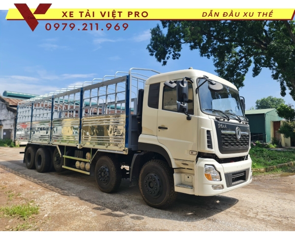 Cập nhật mới nhất giá Xe tải Dongfeng 4 chân thùng mui bạt