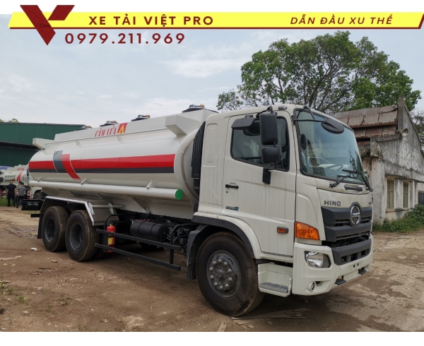 Đánh giá Hino FL 2 chân téc chở xăng dầu sẽ như thế nào
