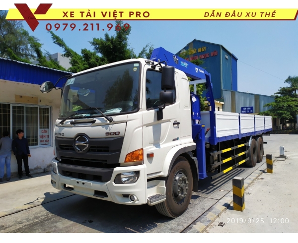 Xe tải Hino FG8JT7A gắn cẩu Tadano 3 tấn Sự lựa chọn hoàn hảo