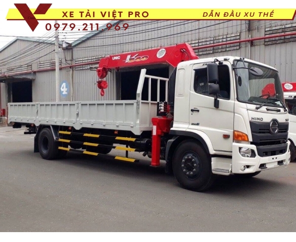 Xe tải Hino gắn cẩu Unic 3 tấn 4 đốt - Giá tốt, xe chất lượng cao