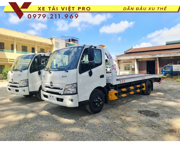 Báo giá mới nhất xe cứu hộ sàn trượt Hino XZU730L tại Việt Nam