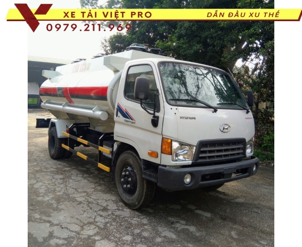 Địa điểm mua Xe Hyundai 110XL téc chở xăng dầu chất lượng nhất tại Hà Nội