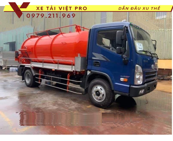 Báo giá xe hút bùn thông cống Hyundai EX8 mới năm 2024