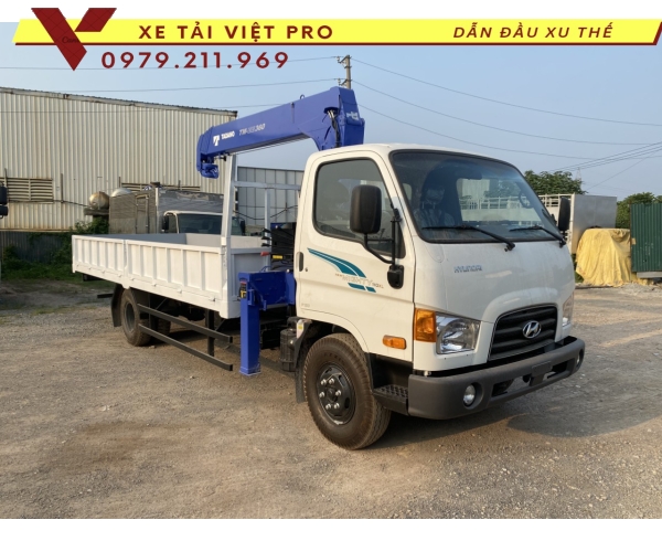 Xe tải Hyundai 110 XL gắn cẩu Tadano 3t có giá bao nhiêu? hãy xem tại đây!