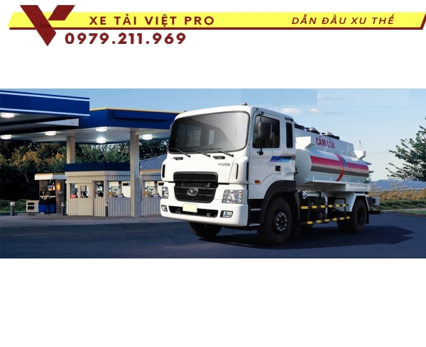 Giá xe hyundai HD 170 téc chở xăng dầu mới nhất