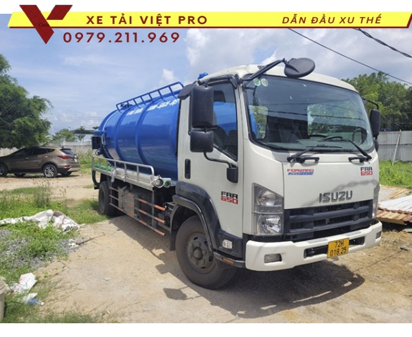 ISUZU Xe ô tô hút chất thải 05 Khối