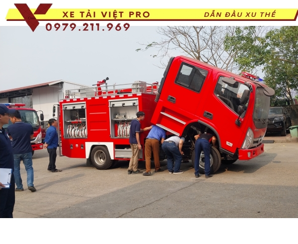 Báo giá xe Ollin S700 cứu hỏa mới nhất hiện nay