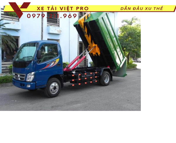 Báo giá xe Ollin 700 thùng chở rác rời 10 khối mới nhất hiện nay