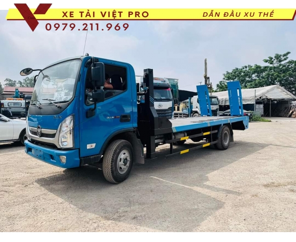 Xe Ollin S720 nâng đầu chở máy công trình có giá bao nhiêu?