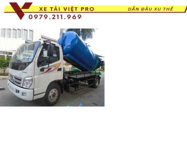 Giá Xe hút chất thải 5 khối Ollin 700C mới nhất hiện nay