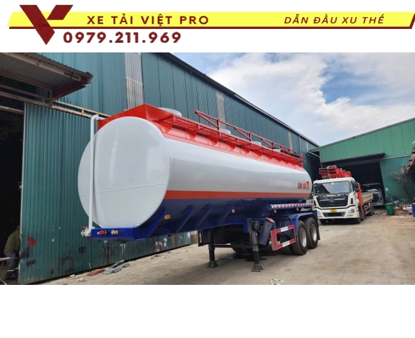 Rơ mooc bồn chở dầu 29 khối