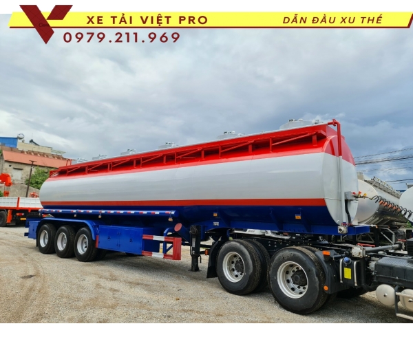 Báo giá sơ mi rơ mooc téc xăng dầu 3 trục mới nhất hiện nay