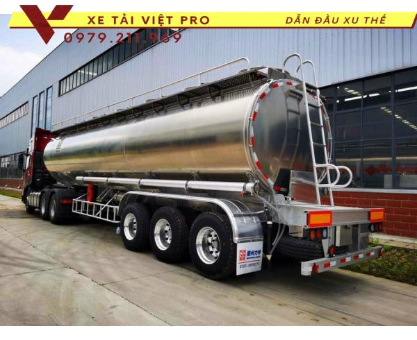 Báo giá sơ mi rơ mooc xi téc chở LPG 52 khối nhãn hiệu Dali