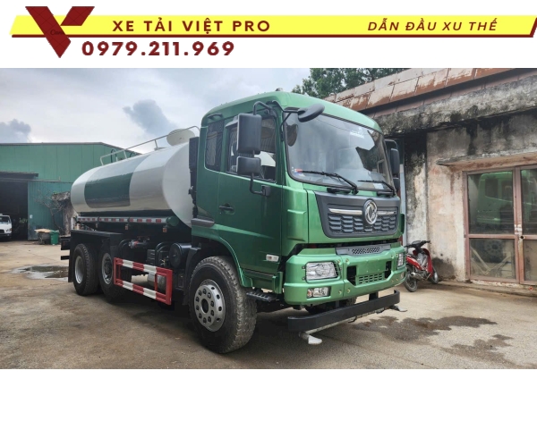 3 Địa điểm Xe tải Dongfeng 3 chân téc chở nước 15 khối tốt