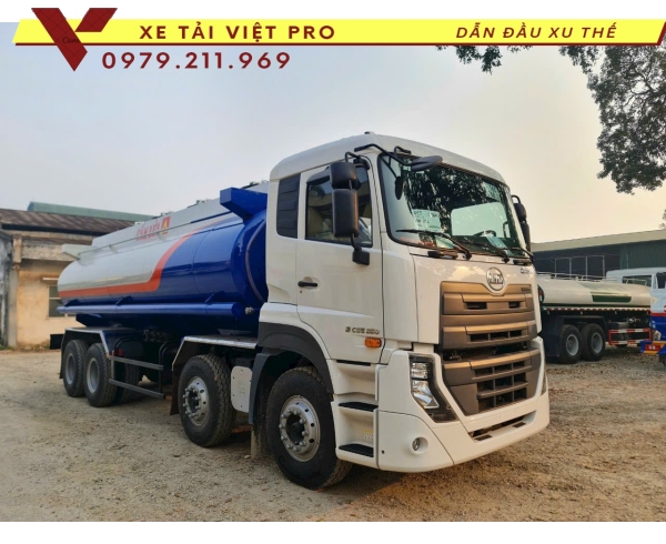 Xe UD trucks 4 chân téc chở xăng dầu - Giá bán và thông số xe