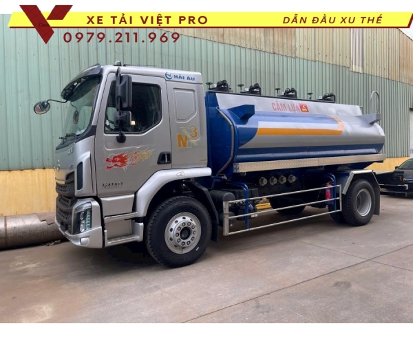 Xe Bồn Chở Xăng Dầu Chenglong M3 200HP Téc 11 Khối