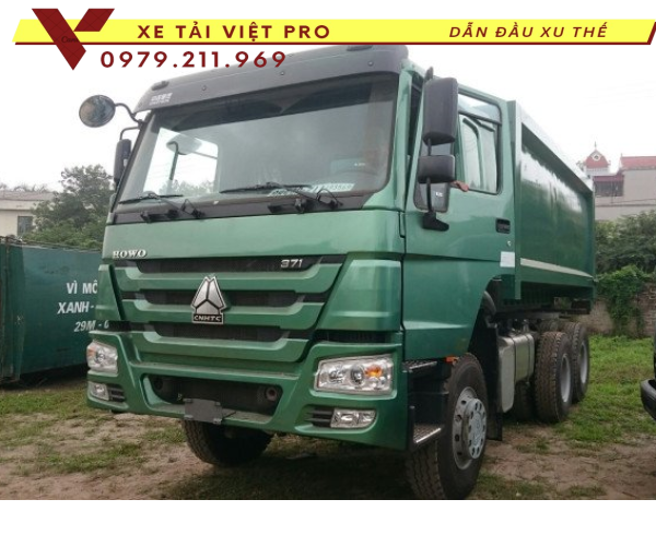 Howo chở rác thùng rời 20 khối