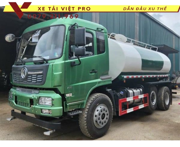 Xe Tải Dongfeng 270HP Téc Nước 13 Khối